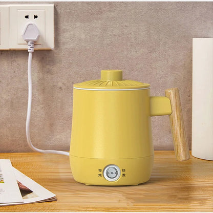 600ml Electric Cup Rice Cooker Health Kettle Hot Insulation Water Cup Non-stick Liner Pot Portable Noodle Cooking Pot 220V