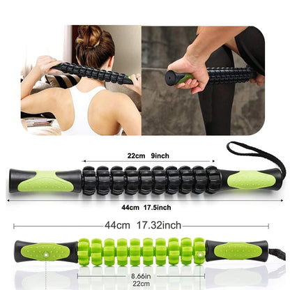 1pcs Muscle Roller Stick for Athletes- Body Massage Sticks Tools- for Relief Muscle Soreness,Cramping,Help Legs and Back Recover