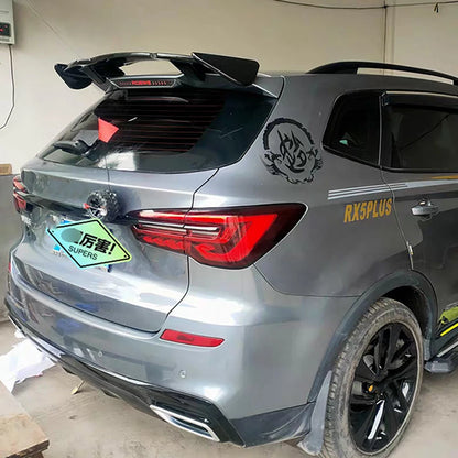 Universal Car Tail Wing Tow Door Car Modification Carbon Fibre Top Wing Trunk Horizontal Spoiler Plate Decorative Fixed Wing