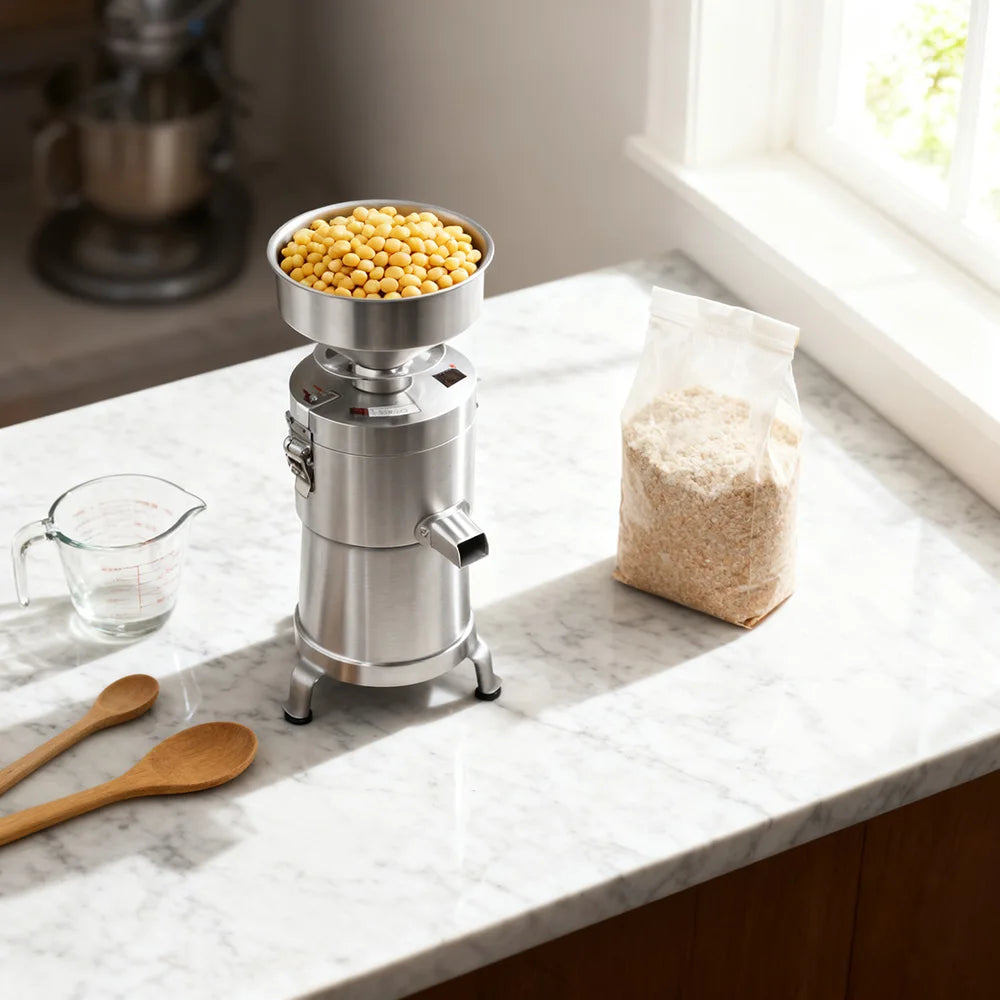Commercial Soy Milk Maker No Filter Needed Automatic Grinding Soya Bean Tofu Making Machine For Breakfast Restaurant Household