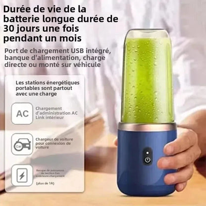 New Hot 400ml Portable USB Blender Electric Travel Juicer Cup Milkshake Kitchen Mini Blender.