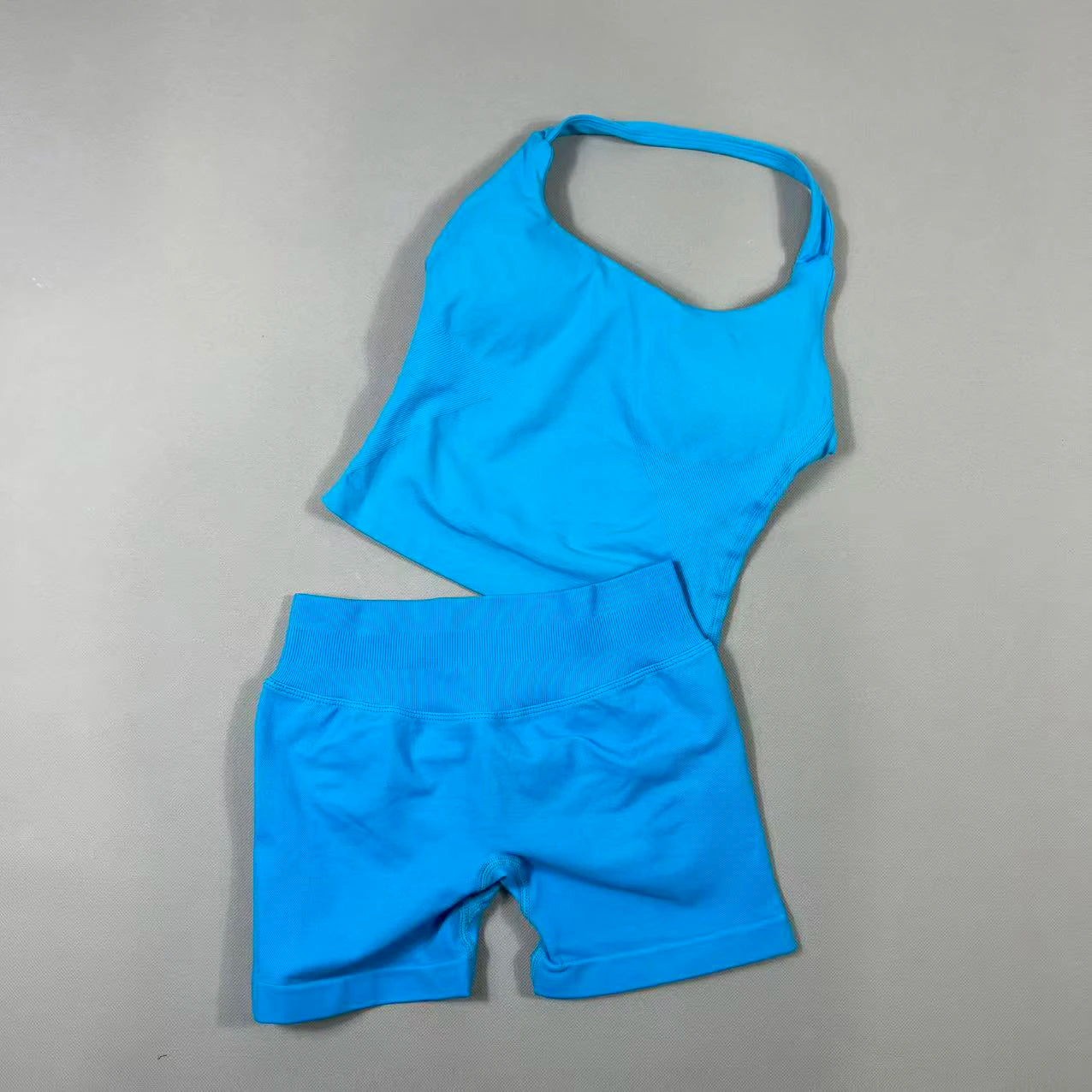 2 Pieces Sportswear Women Yoga Set Gym Clothes Sportswear Yoga Suits High Waist Scrunch Fitness Tracksuits  Pilates Set