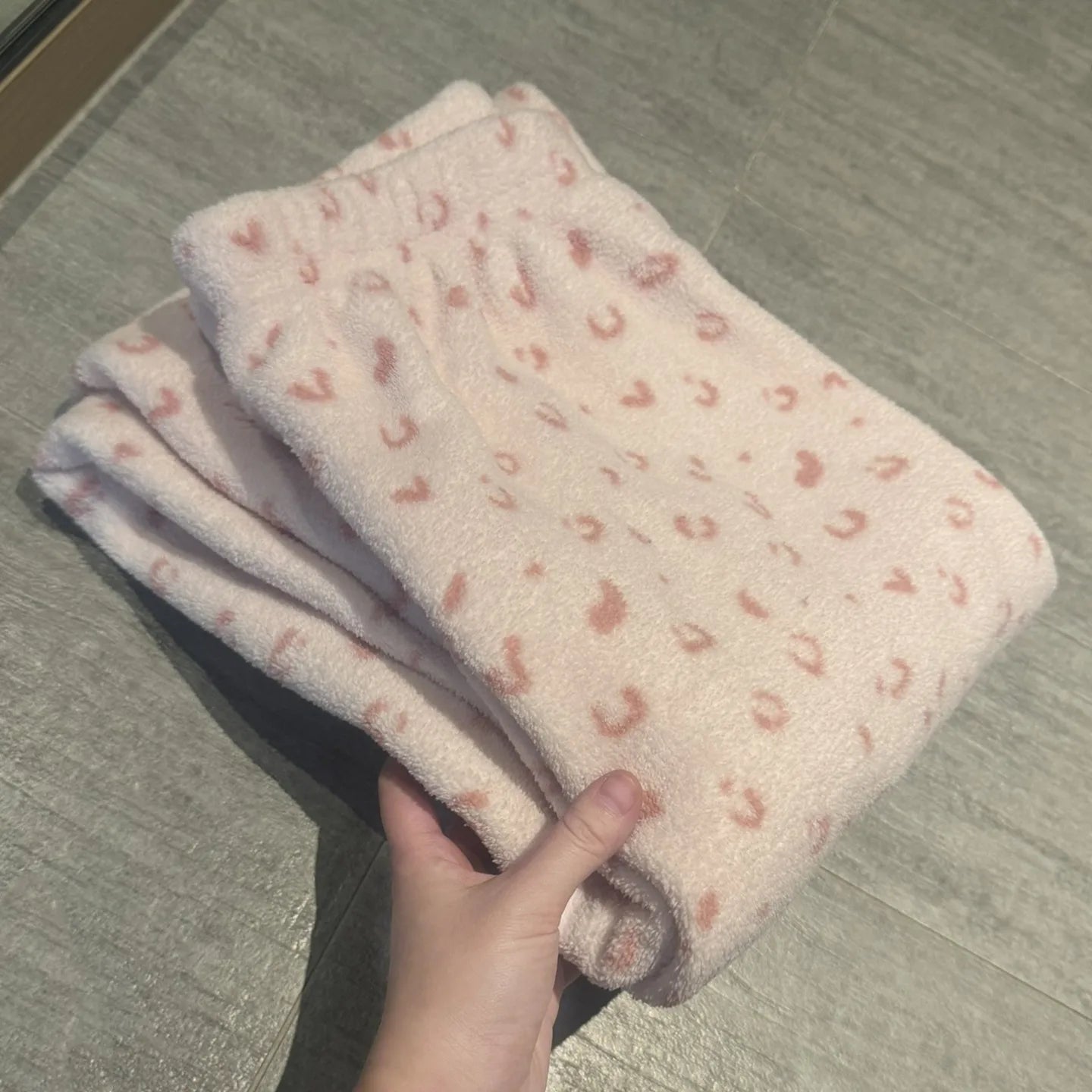 Thickened Fleece Sleep Pants Women's Long Trousers Winter Home Sweet Walking Pants Student Can Wear out for a Walk Pants