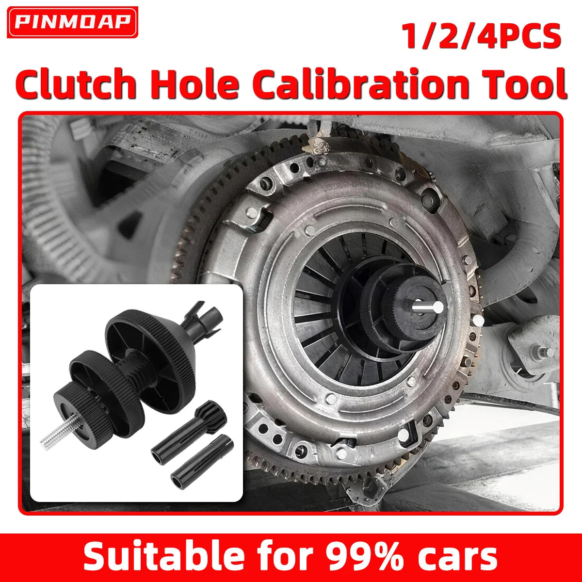 PINMOAP Clutch Centring Tool Universal Nylon Clutch Corrector Clutch Calibrator Disassembly And Assembly Tool Auto Repair Tool