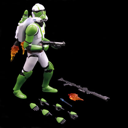 New Body(JOV3.0) Star Wars Commander Doom's Unit Clone Command ARC Trooper 104th Wolfpack Kamino 6" Action Figure