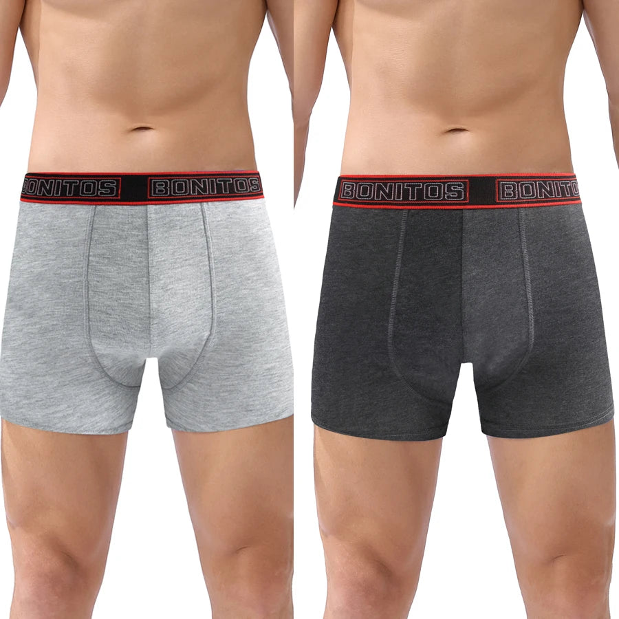 5pieces Men's Panties Sexy Medium Long Mens Underpants Letter Boxers Underwear For Men Polyester Boxer Shorts