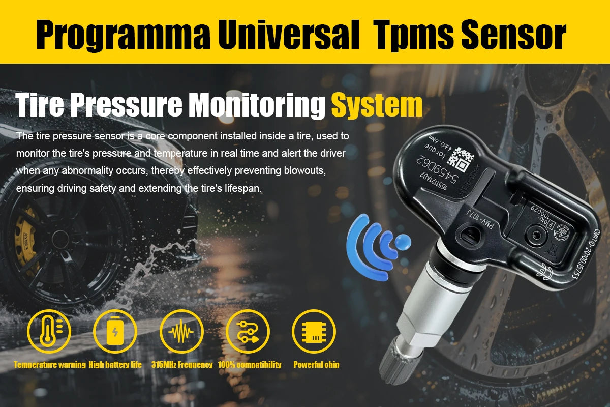 1/4PCS Tire Pressure Monitoring Sensor TPMS PMV-107J For Toyoto Camry Corolla RAV4 Land Cruiser Lexus Compatible With 4260733021