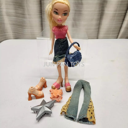 Bratz Crystal Style It World Sunkissed Cloe Bahama Beach Funk N Glow Yasmin Fashion Doll Collector's Edition Girls Kids Toys 1pc