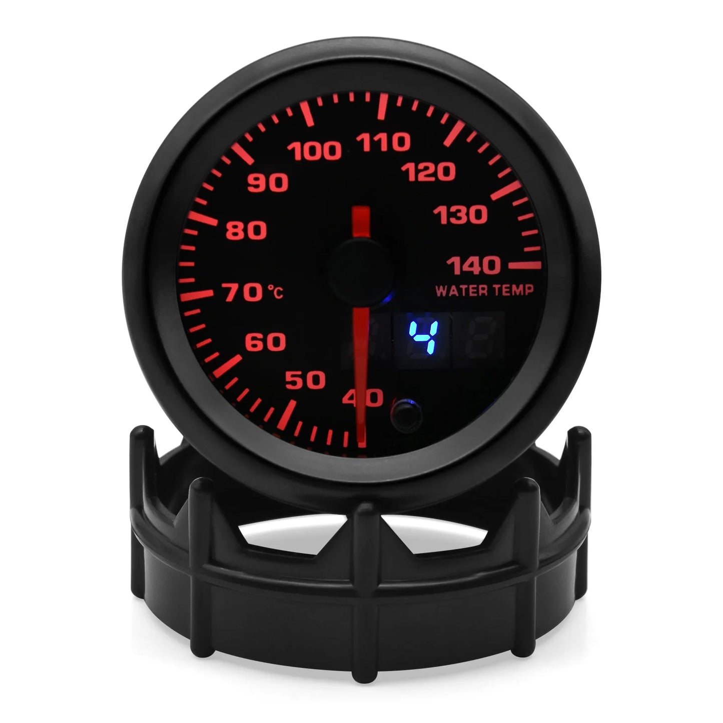 52mm Car Gauge 7 Color LED Boost Gauge Water Temp Oil Temp Oil Pressure Voltmeter Air Fuel Ratio Tachometer for 12V Racing Car