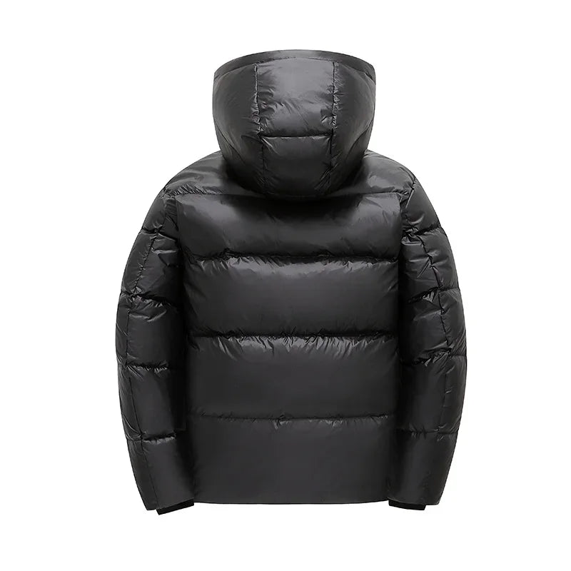Thick Warm Outerwear Parkas for Men Loose Casual Hooded Puffer Jacket Autumn Winter Versatile High-quality Padded Jacket for Men