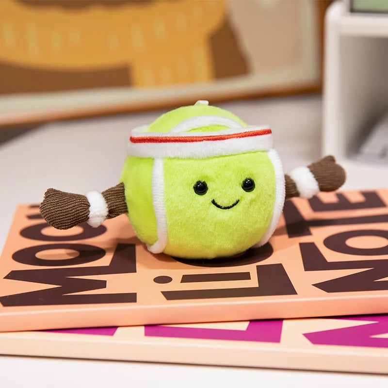 Ins Hot Sale Cute Funny Cake Tree Noodles Ball Shape Plush Toys Stuffed Cute Snack Party Wedding Decor Special Gift For Kids