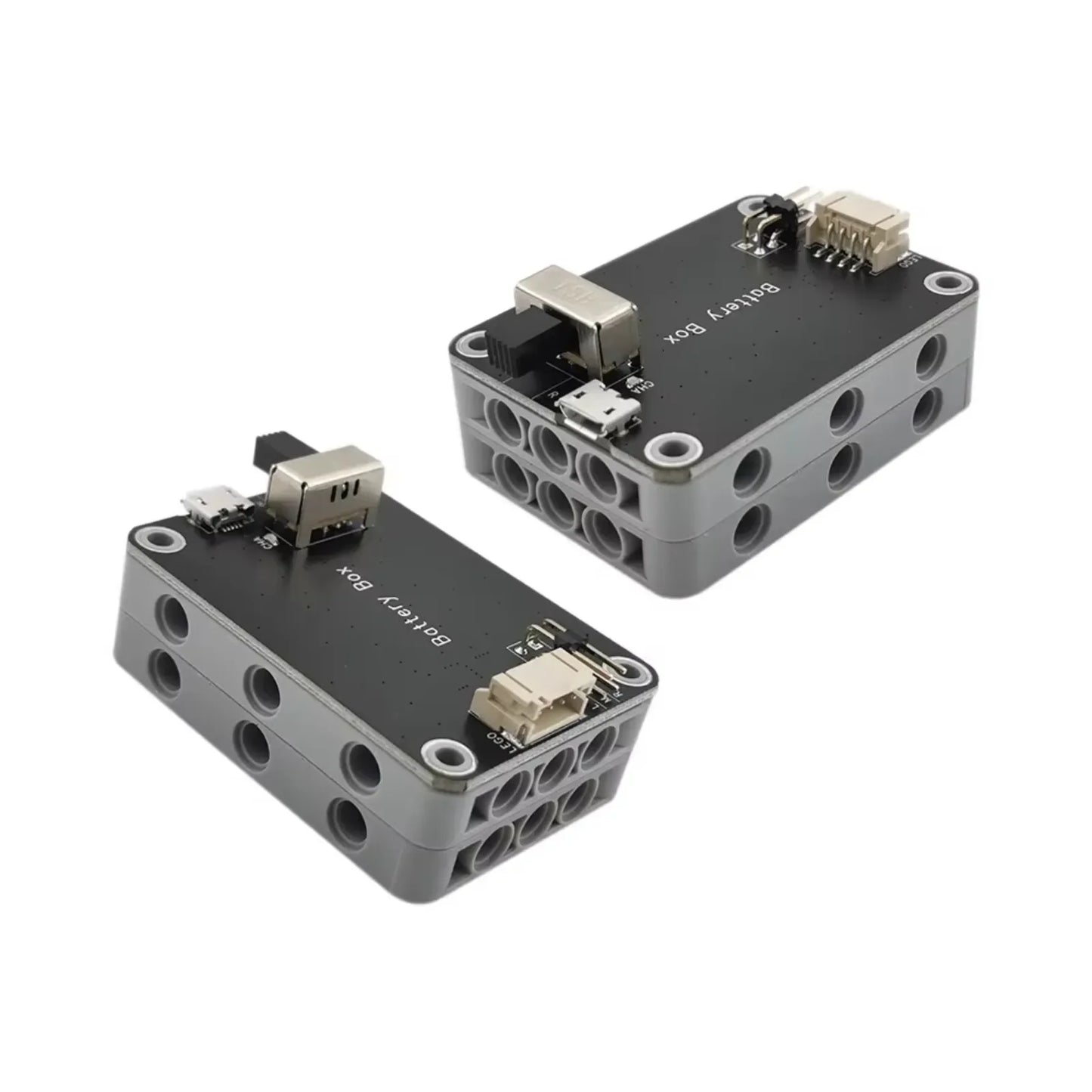 MOC Rechargeable 9V Battery Box Power Output Support M/L/XL Motor Forward/Reverse Control Compatible with Building Blocks Toys