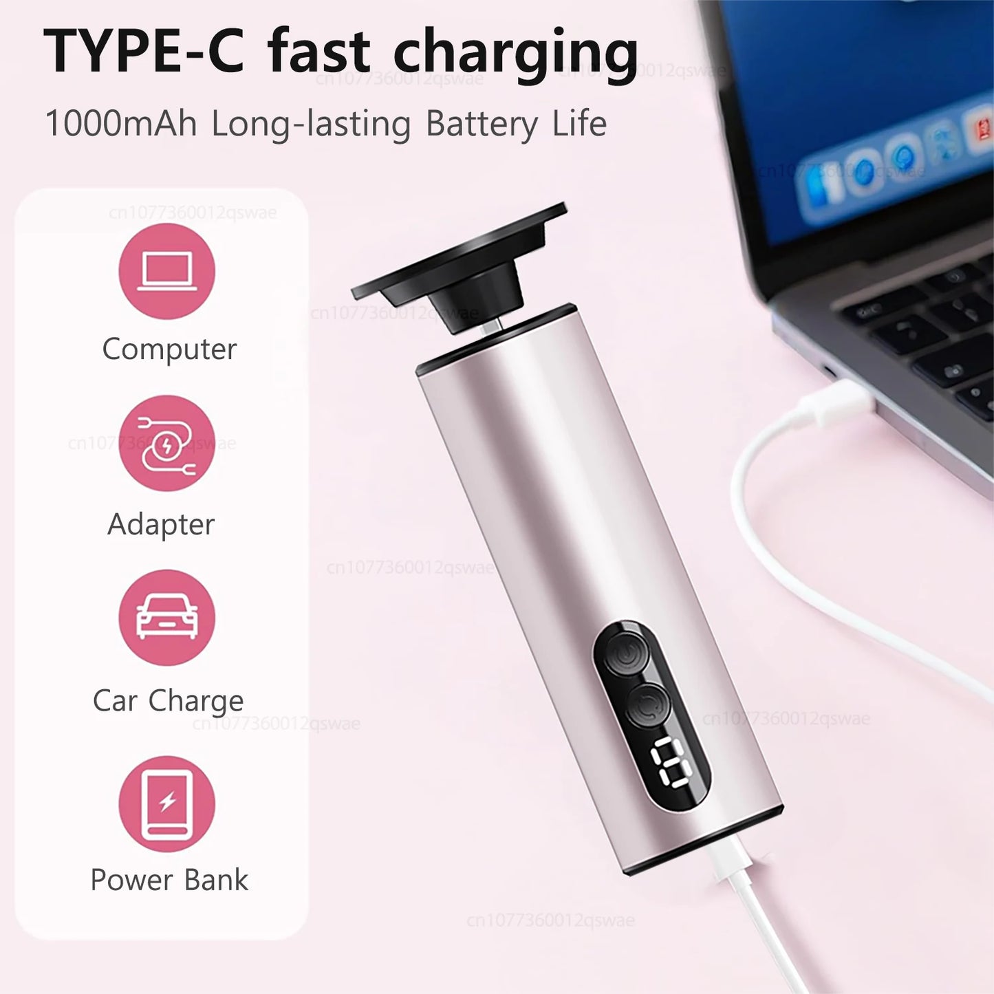 Electric Foot Sandpaper Rechargeable Foot File for Heels Grinding Pedicure Tools Foot Care Tool Dead Hard Skin Callus Remover
