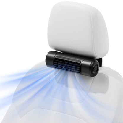 Socool Portable Car Fan Wireless 10000mAh 27.5Hrs Long-Lasting 4-Speed Cooling Backseat Fan Headrest Fan for Baby Kids RV Truck