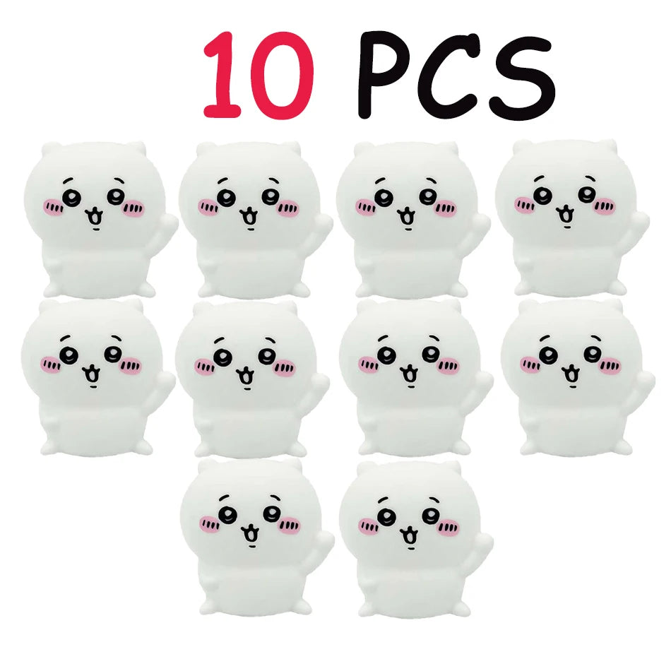 2026 Chiikawa Anime LED Night Light Hachiware Usagi Rabbit Lamp Bedroom Desktop Decor Birthday Gift for anyone Best Gift Toy