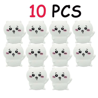 2026 Chiikawa Anime LED Night Light Hachiware Usagi Rabbit Lamp Bedroom Desktop Decor Birthday Gift for anyone Best Gift Toy