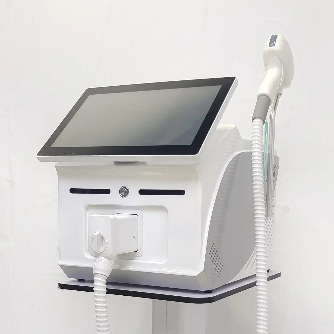 Professional 4 Waves 755 940 1064 808nm Portable 4000w Soprano Diode Ice Titanium Laser Body Hair Removal Machine 2025 Device