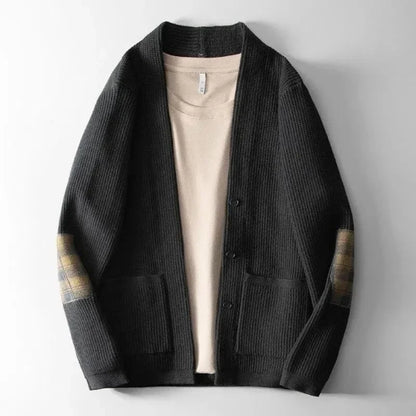 Oversize Autumnr and Winter Knitted Cardigan Male Long Sleeve Jackets High Quality Streetwear Korean Fashion Top Men's Sweaters
