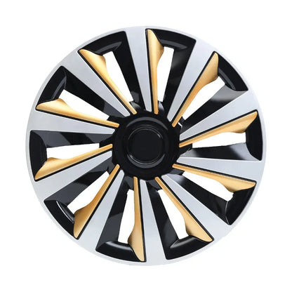 4PCS R16 Car Wheel Cover Hubcap Universal Auto Replacement Hub Caps Iron Steel Wheel Rim Cover 16 Inch Car Tire Accessory Hubcap
