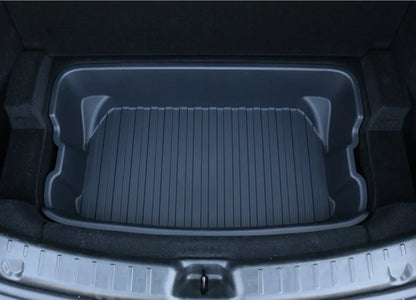 For Tesla Model Y Juniper 2021-2025 Launch Front&Rear Trunk Storage Box Double-Deck Luggage Frunk Organizer Box Dustproof Cargo