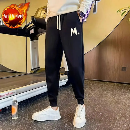 Trousers Gray Cotton Joggers Alphabet Man Sports Pants Essential Cool Comfortable Elegant Clearance Sale Y2k Sweatpants for Men