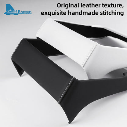 Leather Rear Screen Frame Protective ABS Cover for Tesla Model Y Juniper Launch 2025 2026 2027-Up Model 3 Highland 2024-UP Trim