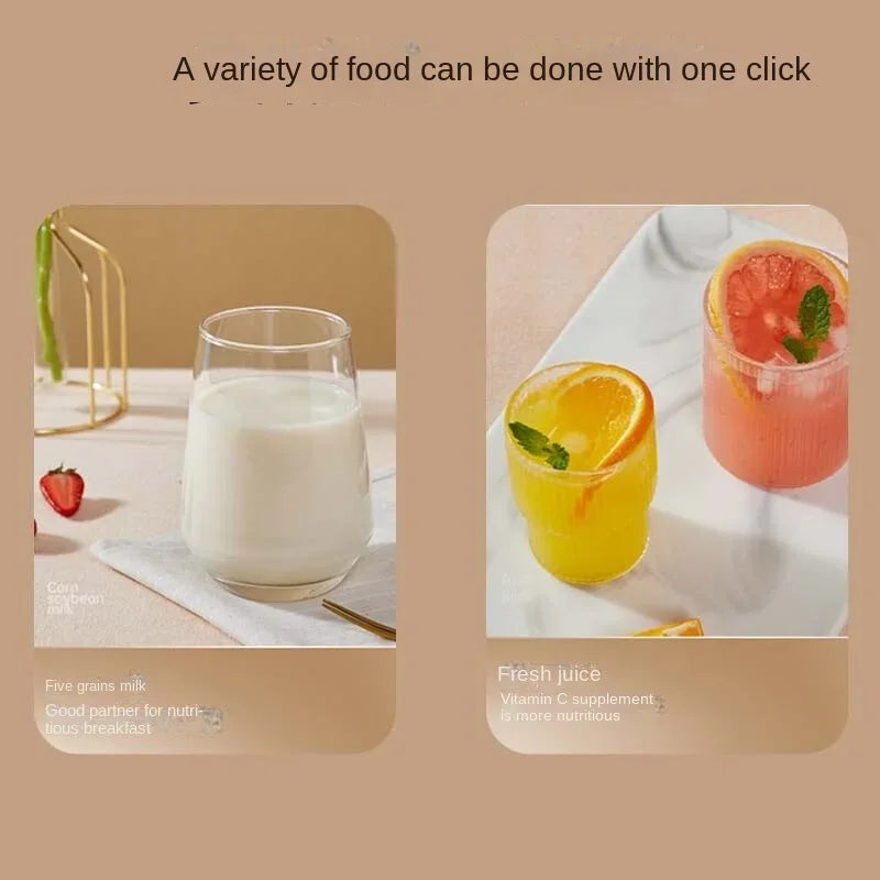Joyoung Soybean Milk Machine 1.3-1.6L Wall Broken Filter Free Full-automatic Household Juicer DJ16G-D2575 Portable Blender
