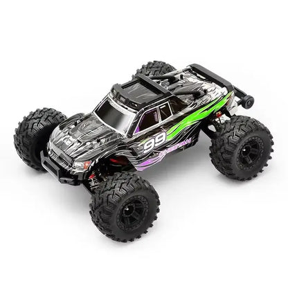 High-Speed Brushless RC Car 1:10 Scale Electric 4WD Off-Road Truck Toy With Shock Absorber 2.4Ghz Remote Control Vehicle
