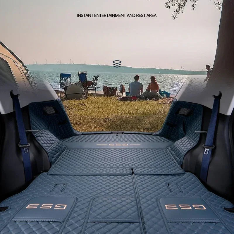 For GAC EMZOOM GS3 2023 2024 Car Boot Mat Rear Trunk Liner Cargo Leather Floor Carpet Tray Protector Accessories Mats