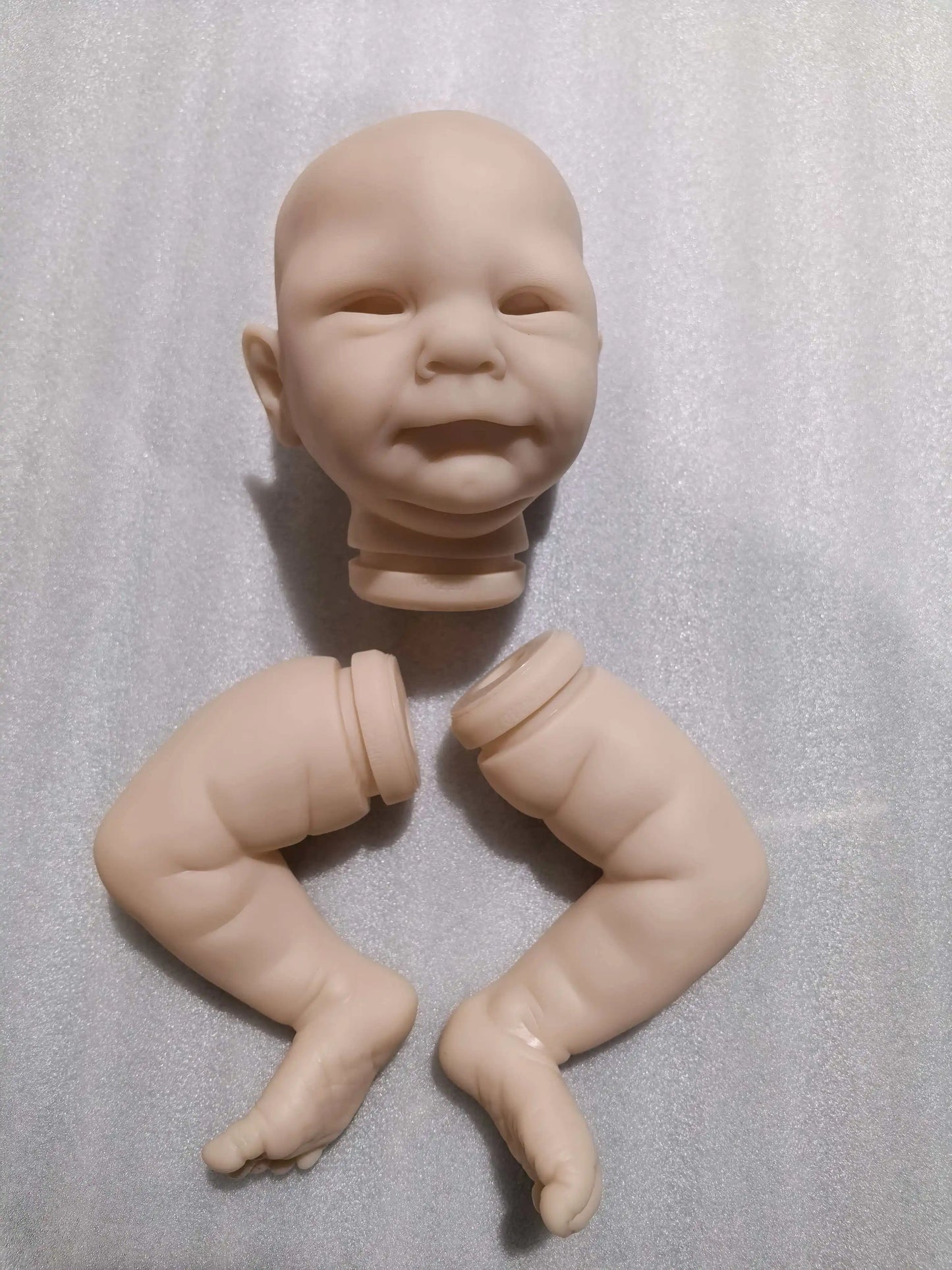 NPK 19 Inch Limited Edition Ava Reborn Doll Kit Soft Touch Fresh Color with Certificate Included Vinyl
