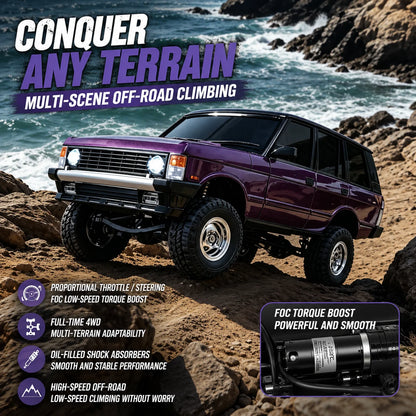 LDRC 1:18 RC Crawler 4WD Off Road Car LD18481PRO Brushless LD18401Y Brushed SUV FOC Torque Boost RTR Climbing Truck