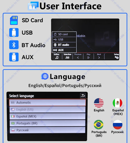 NONAME RCD330 Plus Carplay Car Radio Android Auto MIB Navigator Player 6RF035187F for VW Tiguan Golf 5 6 MK5 MK6 Passat Polo