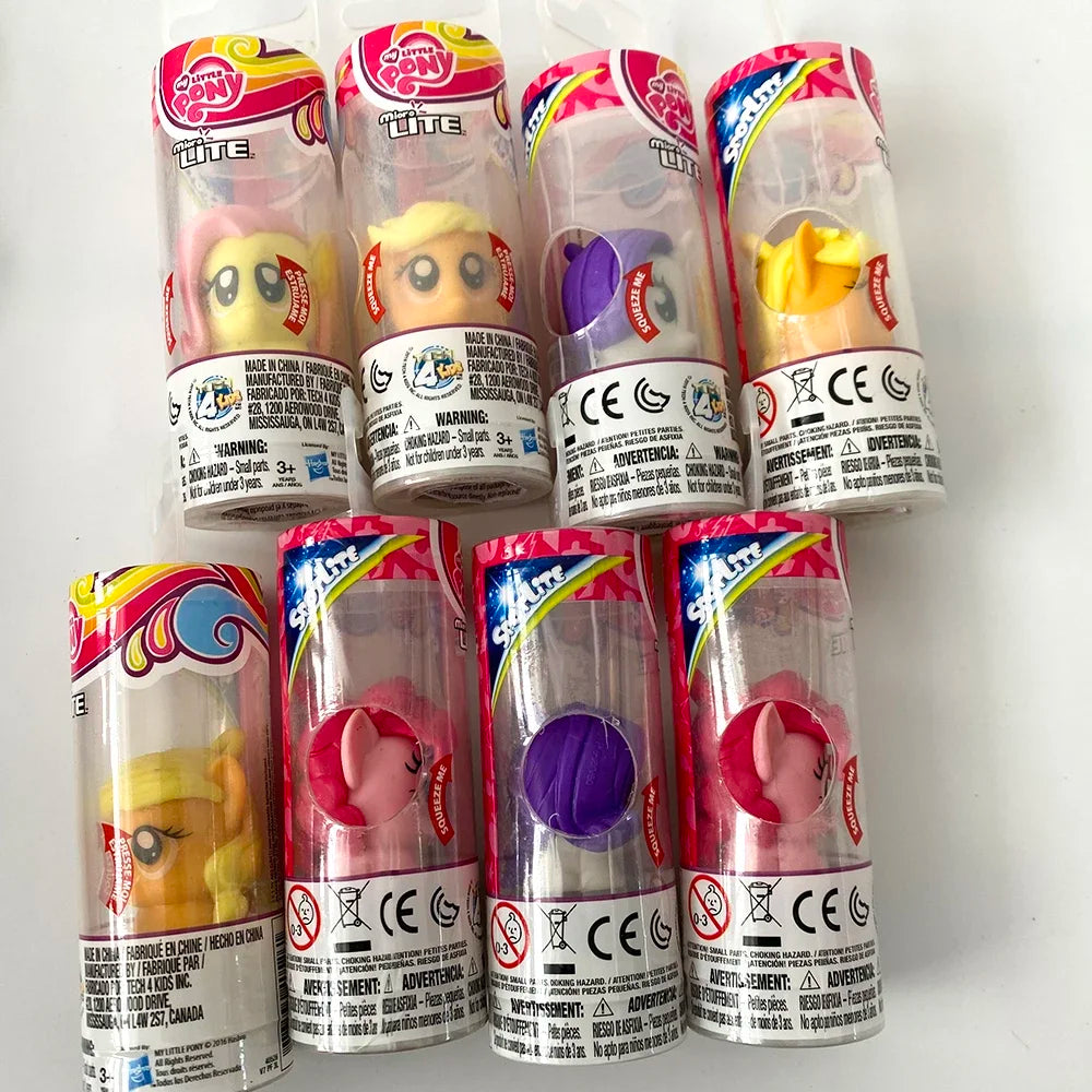 Ponyville Mini Pinkie Pie Rainbow Dash Super Hero FIGURE Toy Gift MODEL Pony Figure