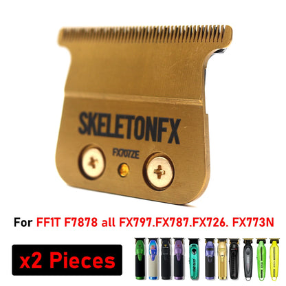 For 707Z Replacement Professional Barber Trimmers DLC Blade Carbon Steel Knife Head Barbershop