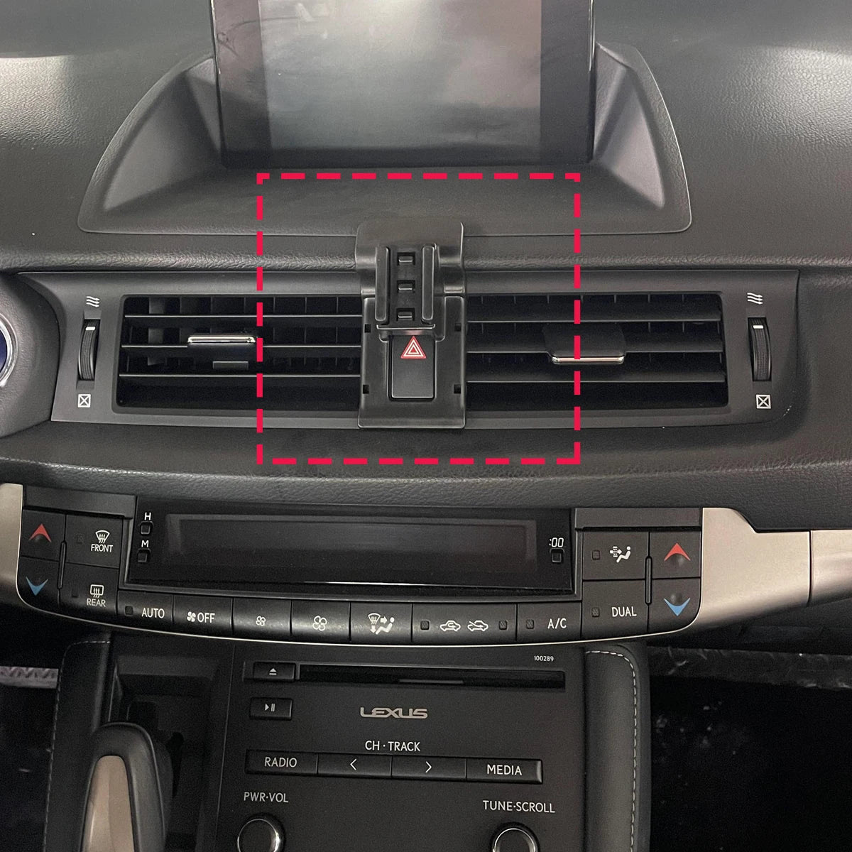 Car Phone Holder vent For Lexus CT ct200h 2011 2012 2013-2023 Magnetic Wireless Charging Car phone For Magsafe Mount Accessories
