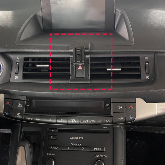 Car Phone Holder vent For Lexus CT ct200h 2011 2012 2013-2023 Magnetic Wireless Charging Car phone For Magsafe Mount Accessories