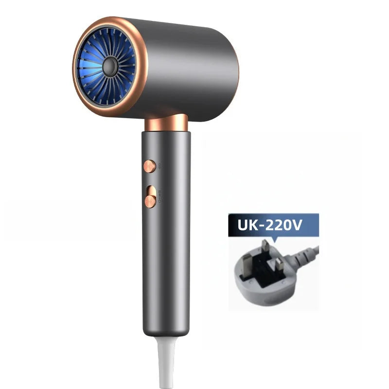 2400W High-Power 15 Second Fast Drying Negative Ion Constant Temperature Hot And Cold Air High-Speed Hair Dryer EU/US/UK Plug