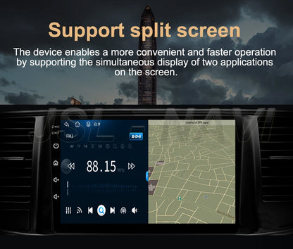 For Volkswagen VW Polo MK4 6Q 9N 9N3 2004- 2009 Car Radio Android 16 Auto Multimedia Video Player GPS Carplay QLED Screen Stereo