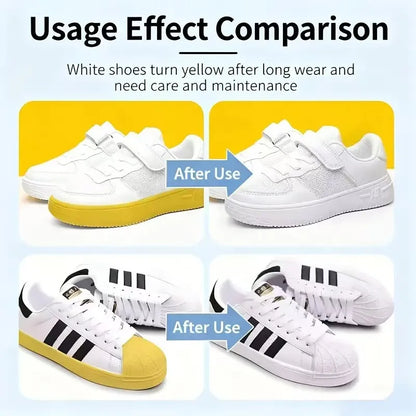 Yellowing shoe soles and edges,anti-yellowing and anti-oxidation agent, whitening and repairing agent for white shoes.