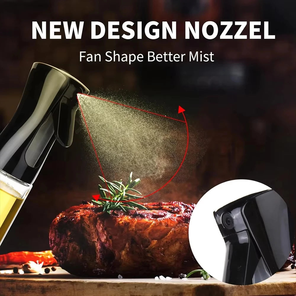 Kitchen Oil Atomiser, Olive Oil Spray Bottle,Sprayer for Cooking, Outdoor Grilling,Sprays Cooking Sauces and Vinegar Varieties