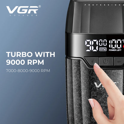 VGR Hair Clipper Professional 9000RPM Hair Cutting Machine Face Shaver Reciprocating Beard Trimmer Hair Trimmer for Men V-640 S3