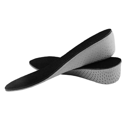 Breathable Height Increase Insoles for Shoes Invisible Heel Lift Inserts Soft Shoe Padding for Sneakers and Boots