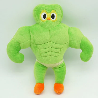 TreasuringU 2026 New Green Owl Plush Toy Kawaii Cute Bear Stuffed Dolls Cool Purple Girls Plushie Duobuff Children Birthday Gift