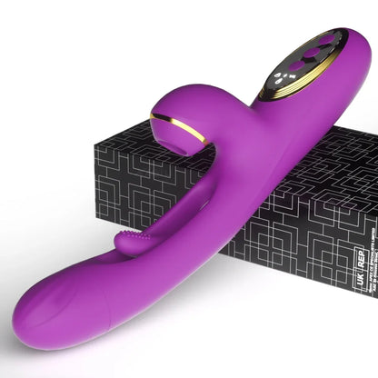 Sucking Flapping Vibrator for Women Clitoris G Spot Stimulator Dildo Tapping Vagina Massager Vibrating Adult Female Sex Toys