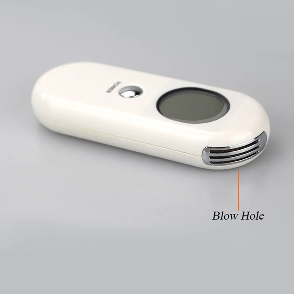 Breathalyser Alcohol Tester Detection Device Keychain Breath Analyzer Detector Test LCD Backlight Kit Motorcycle Car Accessories