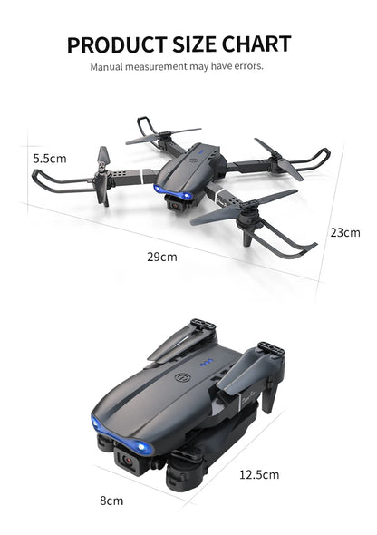 E99 Pro Drone Screen remote control Quadcopter Remote Four Axis Aircraft 8K HD Photography UAV Altitude Fixation Helicopter Toy