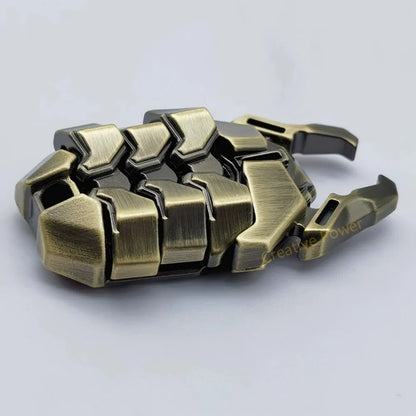 Fidget Toy EDC Fidget Toy Metal Fidget Toy Push Pop 3 Button Beetle Bottle Opener Fidget for Men Desk Toy