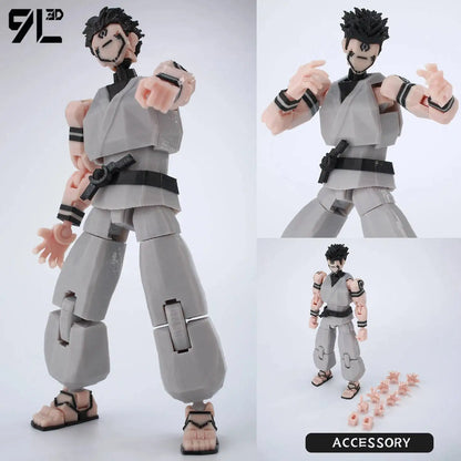 9L 3D Printed Anime Jujutsu Kaisen Sukuna Lucky13 Dummy 13 Movable Shapeshift T13 Action Figures Mannequin Toys for Collectors
