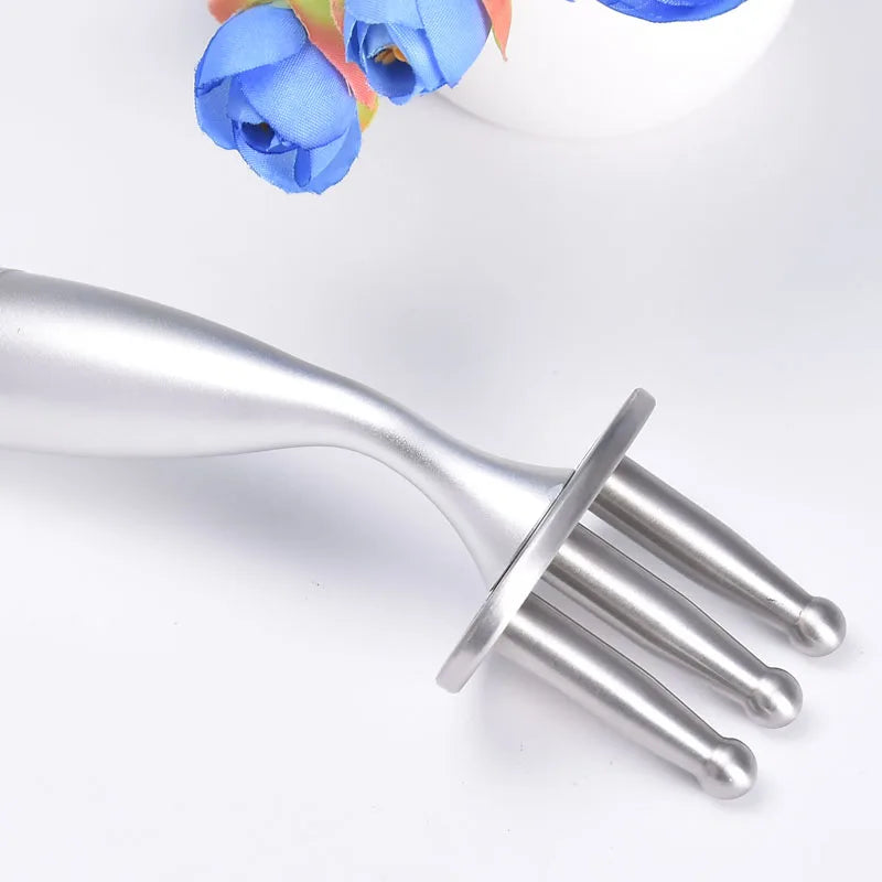Curved Handle Magnetic Fork Acupuncture Unblock Meridians Massage and Relax After Exercise Release Lactic Acid Massage Tools