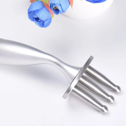 Curved Handle Magnetic Fork Acupuncture Unblock Meridians Massage and Relax After Exercise Release Lactic Acid Massage Tools
